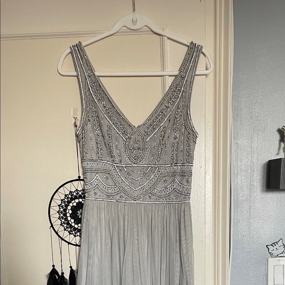 NWOT BHLDN BEADED GOWN, size 8 - Picture 2 of 14